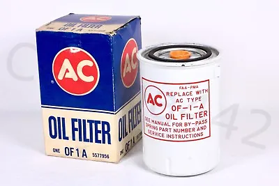 AC Oil Filter NEW Old Stock OF 1A 5577956 ORIGINAL BOX AIRCRAFT USA Part Vintage • $18.08