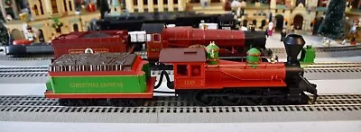 MTH Rail King Rugged Rails Christmas Express Steam Engine (30-4141-1)  W/ PS 2.0 • $135