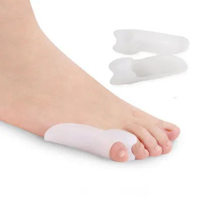 2pcs Silicone Soft Gel  Bunion Guards Pad Cushion Aid Toe Separators-ca • $1.44