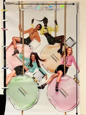 Luxury Designer Brand CHANEL’s Chance Perfume Embraces Playful Luxury Poster • $50
