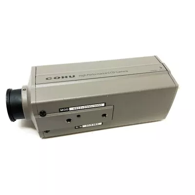 COHU 4912-2000 High Performance CCD Camera With C Mount 12V AC DC  Made In USA • $39.97