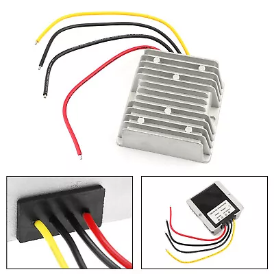 8-40V To 12V 6A DC Voltage Stabilizer 72W Car Power Supply Regulator Waterproof • $27.85