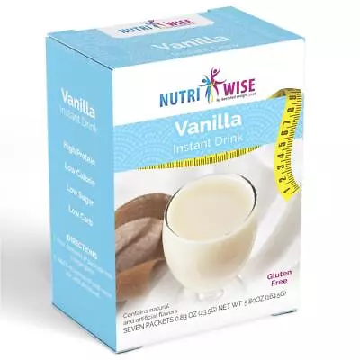 NutriWise® Vanilla Instant Drink (7/Box) • $16.99