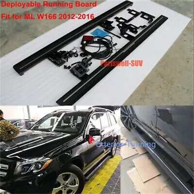 Fit For Mercedes W166 ML 2013-2016 Running Board Deployable Electric Side Steps • $999