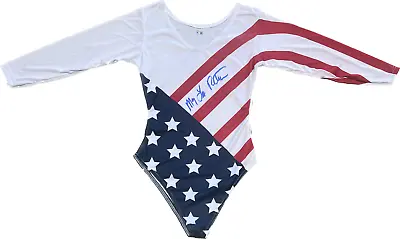 Mary Lou Retton Signed Autographed Leotard Beckett Authenticated Blue • $124.99