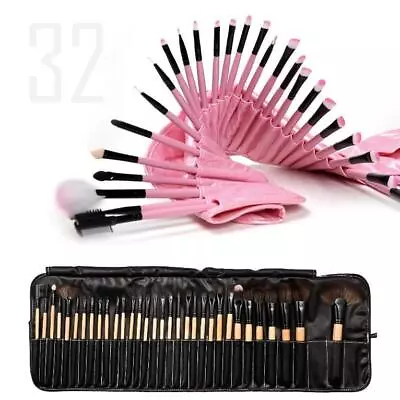 Sculptor 32 Piece High Quality Wooden Makeup Brush Set • $47.32