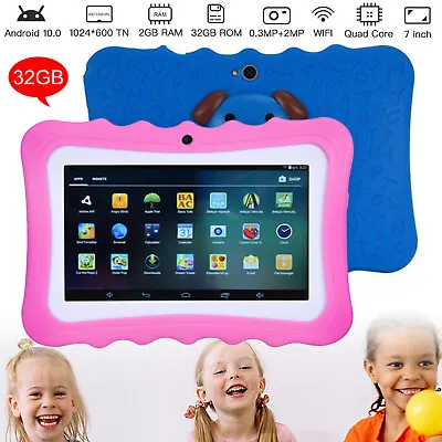 7  Inch Learning Kids Tablet Educational Wi-Fi Quad Core Apps Ages 3-7 Years Old • $15.99