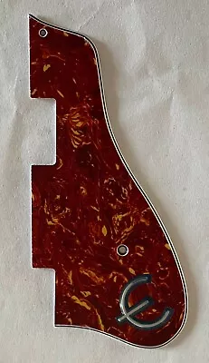 Guitar Parts Guitar Pickguard For Epiphone 1964 Casino & E Logo Red Tortoise • $16.99