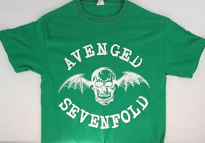 Avenged Sevenfold A7X Happy F***in' St Paddys Day Double Sided Small T Shirt Vtg • $25