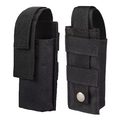 MOLLE Tactical Tool Sheath Holster Organizer Mag Flashlight Utility Pouch Holder • $7.89