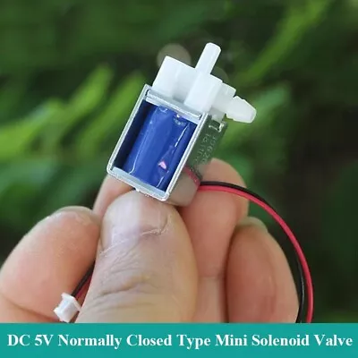 DC 4.5V 5V Normally Closed Mini Electric Solenoid Valve Water Air Flow Control • $2.45