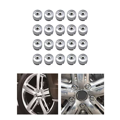 New 20 Wheel Lug Nut Bolt Cover Cap For 2004 - 2017 VW Volkswagen Touareg Chrome • $33.32