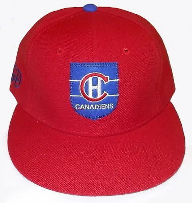 Montreal Canadiens Flat Brim Fitted Hat • $15