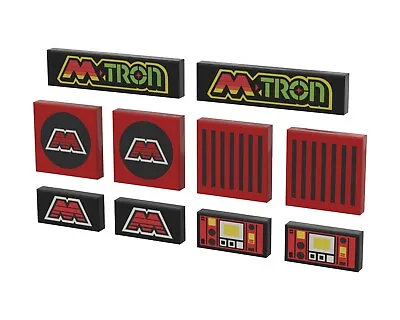 Custom UV Print On LEGO Tiles - M:Tron Pack 1 • $7.99