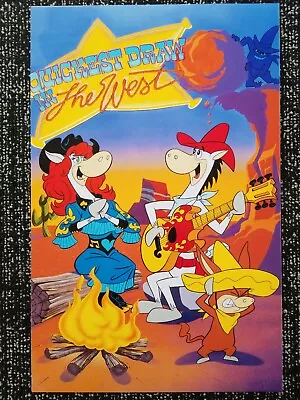 Quick Draw McGraw Hanna Barbera Baba Looey Quickest Draw In West Poster 11x17 • $19.49