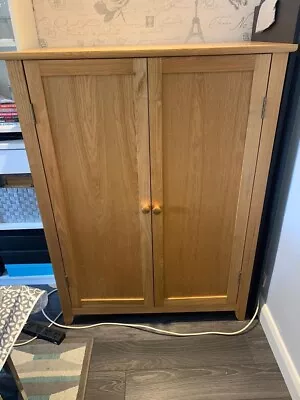 £100 • Buy Oak Hideaway Computer Cupboard