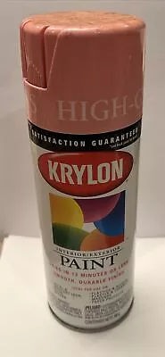 VINTAGE RARE KRYLON 1991 DUSTY PINK Barcode 2117 Spray Paint Can 11.65 Oz Used • $14.95