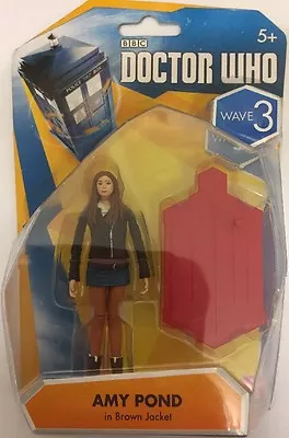 £12.49 • Buy Doctor Who Amy Pond Articulated Action Figure 3.75  Wave 3 (Brown Jacket) BNIB