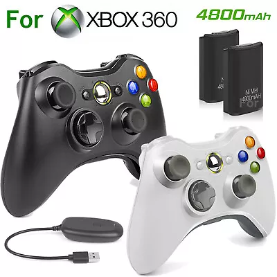 For Microsoft Xbox 360 WIN 7 8 10 11 Wireless Game Controller Gamepad Joystick • $12.89