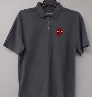 Dead Pool Marvel Comics Mens Embroidered Collectible Polo XS-6XL LT-4XLT  New • $26.34