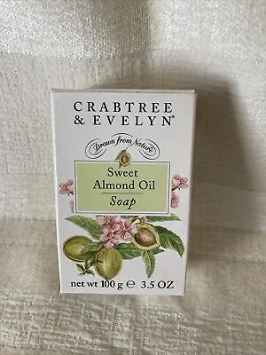 Vintage Crabtree & Evelyn Sweet Almond Oil Soap - 100g New • £1.50