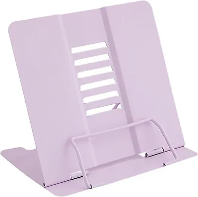 Geoyien Book Stand Book Holder Book Stands For Reading Multifunctional Metal • £6.99