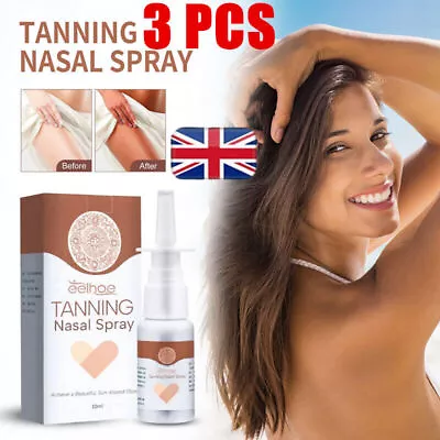 £8.99 • Buy 3PS Bronze Mist Tanned Nasal Spray, Tanned Sunless Spray,Deep Tanned Dry Spray