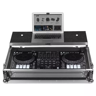 UDG Ultimate Flight Case Pioneer DDJ-1000 Plus - Laptop Shelf + Wheels • £260