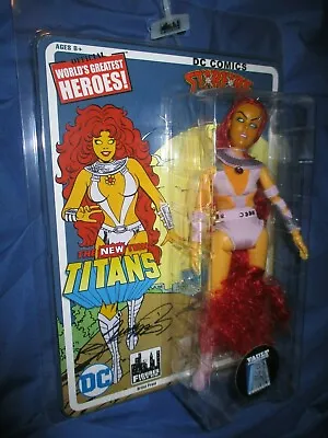 TEEN TITANS Figures Company Mego Figure SIGNED George Perez EXCLUSIVE Starfire • $59.99