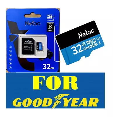 32GB Micro SD HC TF Card For Goodyear Mini HD Car DVR Video Recorder Dash Cam • £5.49