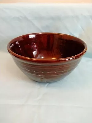 Vintage Marcrest Daisy Dot Oven Proof Stoneware Mixing Serving Bowl 9   • $18