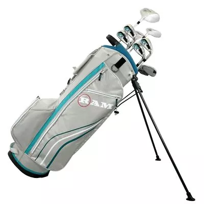 Ram Golf Accubar Petite Ladies Golf Clubs Set -Graphite Shaft Woods & Irons • $399.95