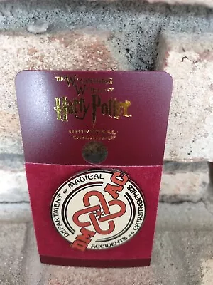 Retired Wizarding World Of Harry Potter Rare Department Of Magical Accidents Pin • $6.50