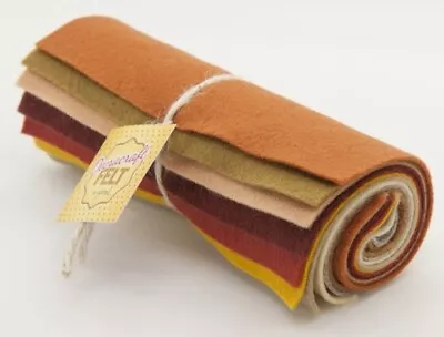 £5.99 • Buy Wool Blend Felt Pieces In A Roll Mix 6