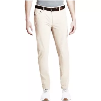 ALL IN MOTION Men’s Golf Slim Pants SIZE 36 X 30 Khaki Pockets Moisture Wicking • $11.98