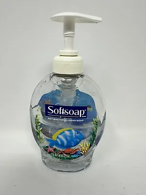 Vintage Collectible SoftSoap Hand Soap Dispenser With Blue Fish Panel Used • $42.88