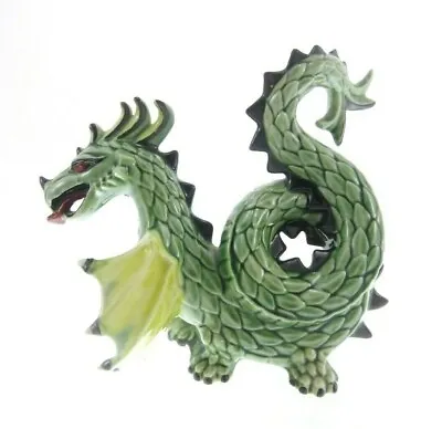 $198 • Buy 7  Vintage Madison Ceramic Arts Studio Archibald The Dragon Figurine Fantasy