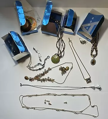 Vintage To Now  Avon Mixed Jewelry Lot Necklace Earrings Sets • $31.99