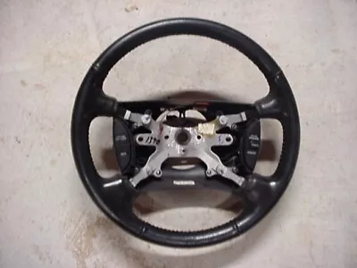 98-2001 Dodge Ram 1500 2500 Durango Leather Steering Wheel Cruise Radio Control • $125