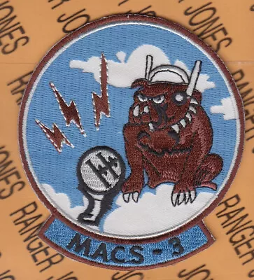 USMC United States Marine Corps Marine Air Control Sq MACS 3 ~3.75  Patch C/e • $6