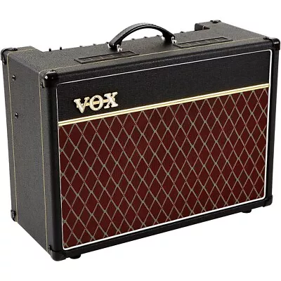 VOX AC15C1X 15W 1x12 Tube Guitar Combo Amp Black 197881074944 RF • $959.99