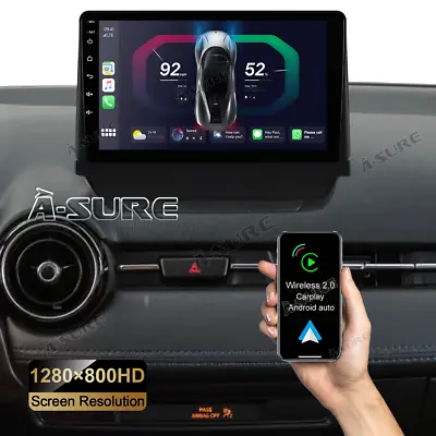 2G+32G Android 12 Car Stereo Radio Apple Carplay GPS Navi For Mazda 2 2014-2023 • $203.99