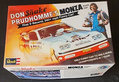 Vintage 1976 Revell 1:25 Don Prudhomme's Monza Funny Car Model Kit #h-1467 • $79.98