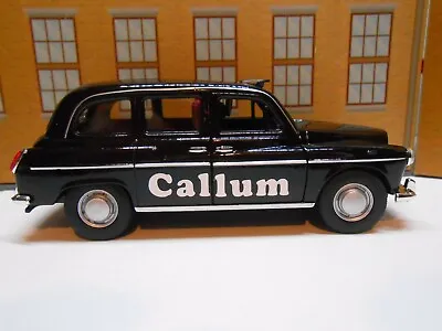LONDON TAXI CAB PERSONALISED *ANY* NAME Toy Car MODEL Boy Dad BIRTHDAY GIFT NEW • £9.95