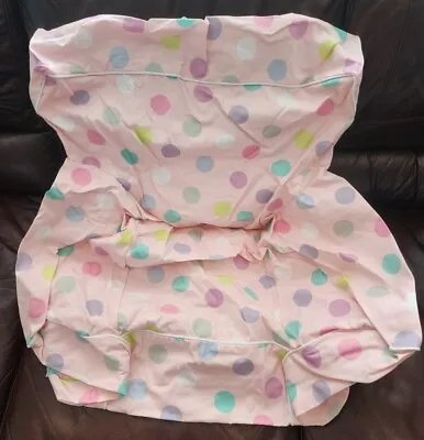 NEW Pottery Barn KIDS My First Anywhere Chair Slipcover  -Pink Multi Dot- • $49.99