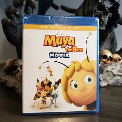 Maya The Bee MOVIE (3D Blu-Ray + Blu-Ray + DVD) *Shout! Factory Kids* • $10.90