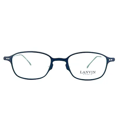Lanvin Eyeglasses VLN 1277 002 Black Square Full Rim Frames 48[]20 140 Mm • $103.99