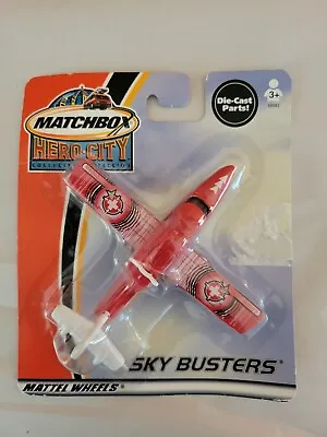 MATCHBOX HERO CITY SKY BUSTERS MB003 Search Plane 2002 New In Packaging • $7.99