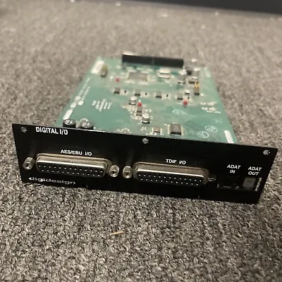 Avid Digidesign Digital I/O Expansion Card For 192 Protools HD Interface #46895 • $49