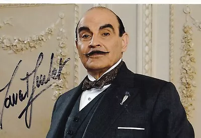 David Suchet - Poirot Actor Signed Photo (slightly Smudged) • £20